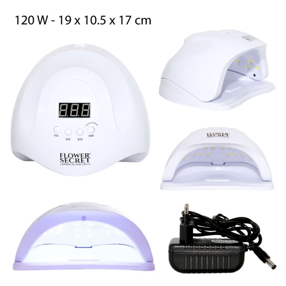 LÁMPARA LED PARA UÑAS 120W