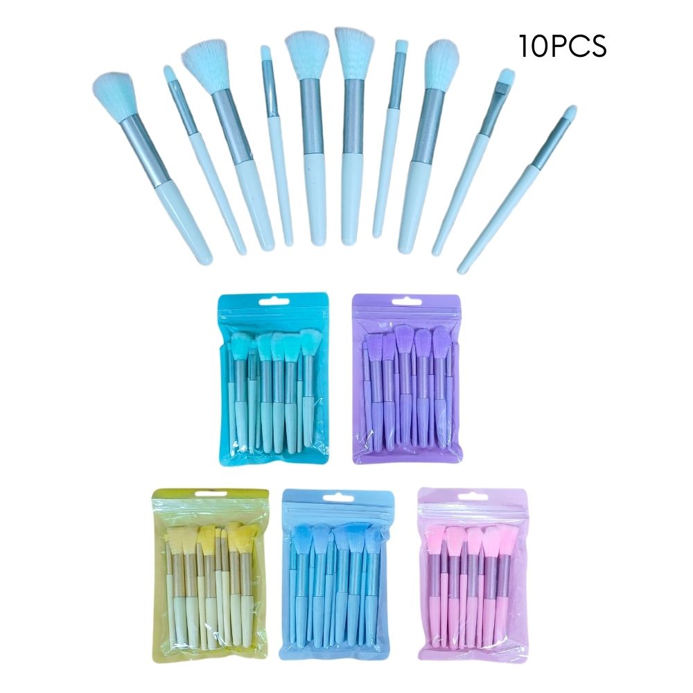 SET DE BROCHA para maquillaje 10PCS