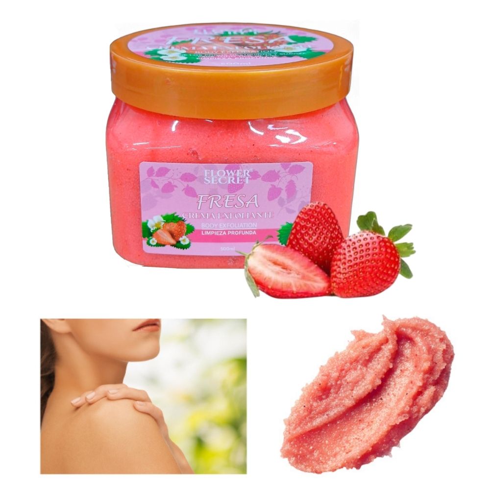 CREMA EXFILANTE CORPORAL -AZUCAR Y SAL FRESA 500ML