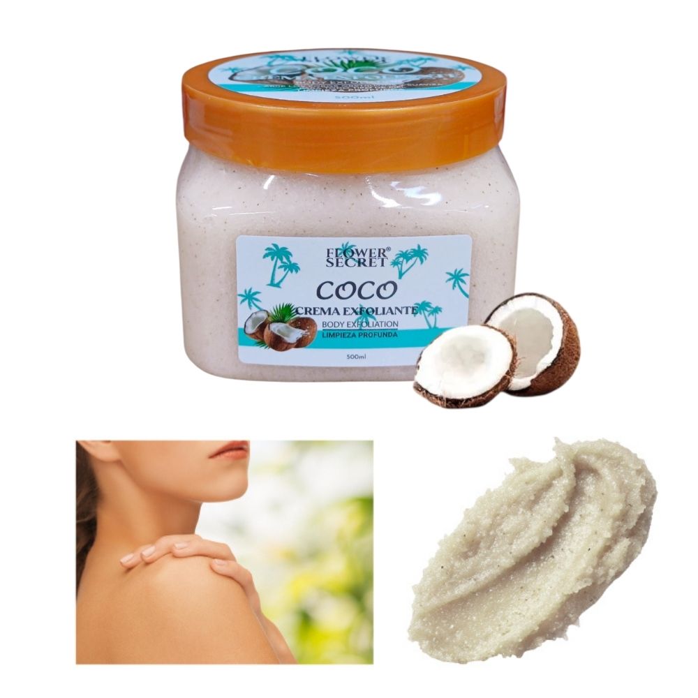 CREMA EXFILANTE CORPORAL -AZUCAR Y SAL COCO 500ML