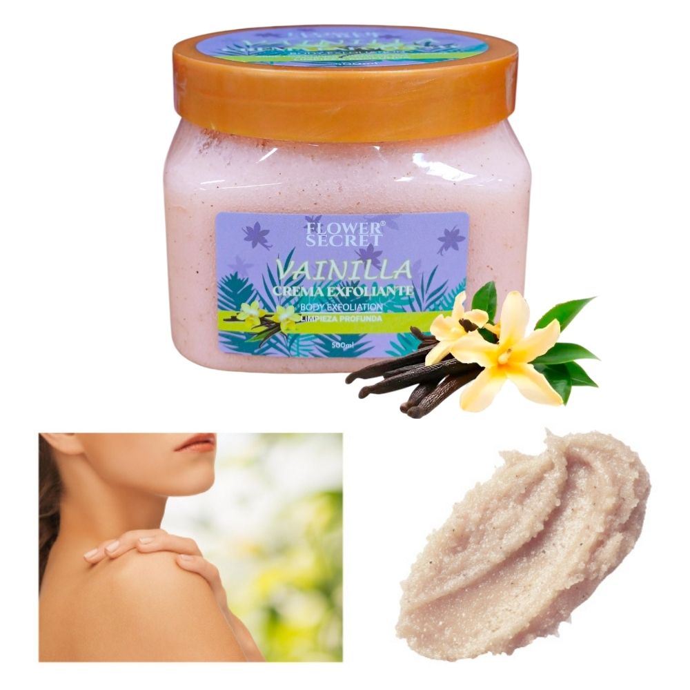 CREMA EXFILANTE CORPORAL -AZUCAR Y SAL VAINILLA 500ML