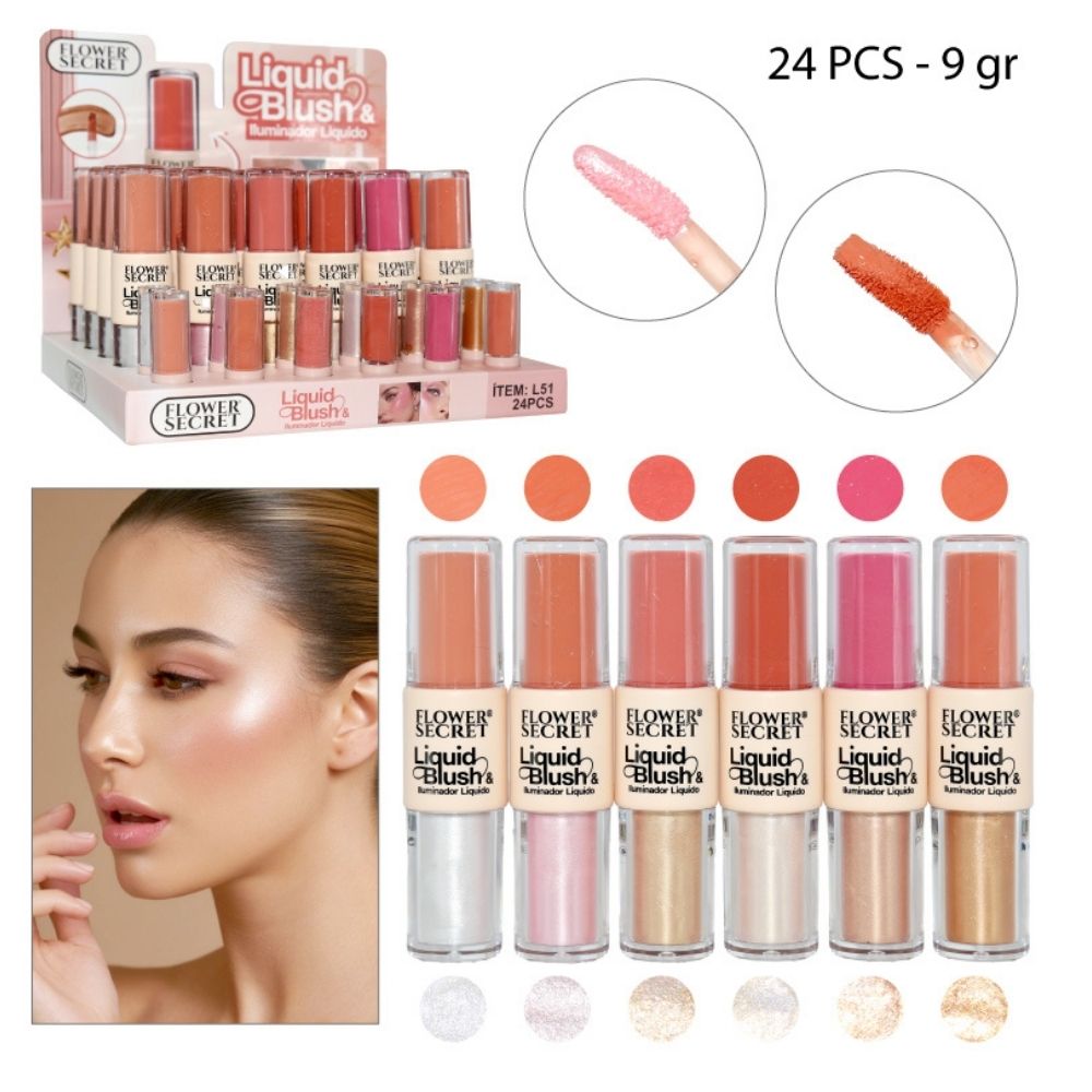 ILUMINADOR Y RUBOR LÍQUIDO 9GR