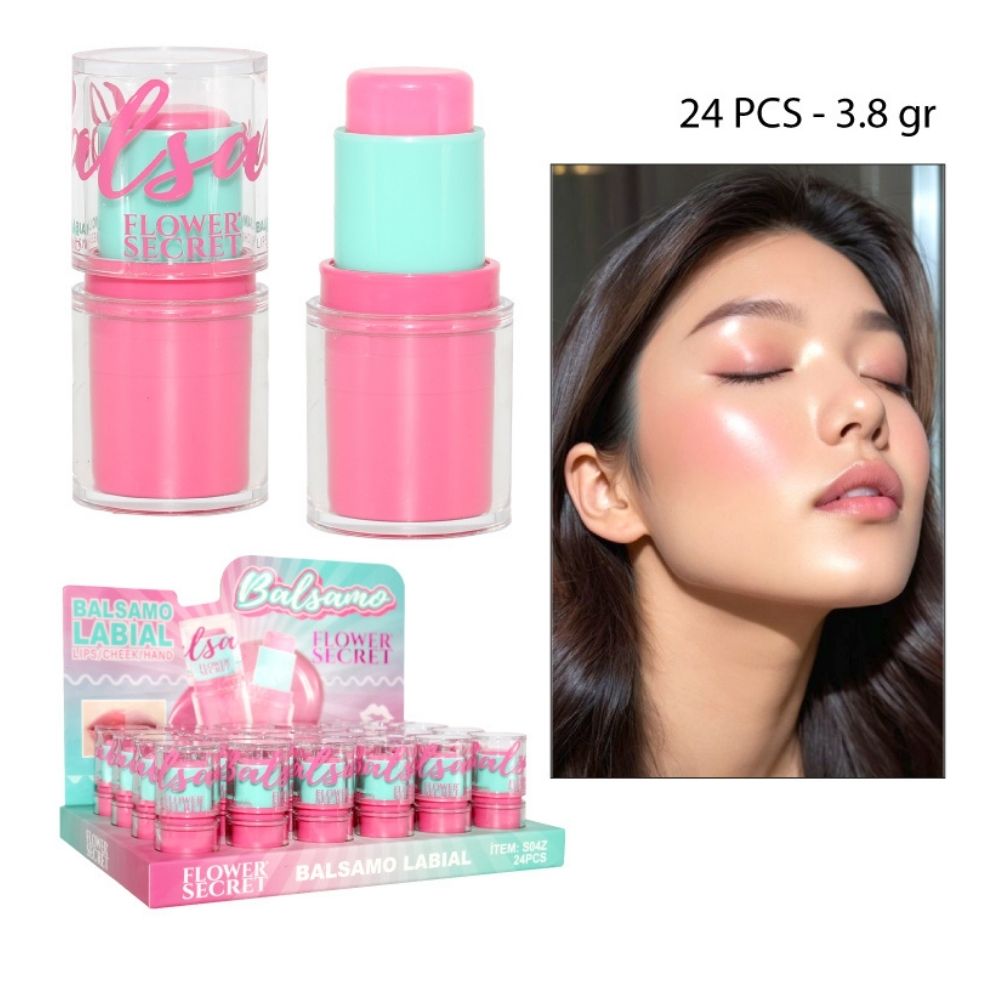 BÁLSAMO LABIAL RETRÁCTIL TONO NATURAL 3.8 GR