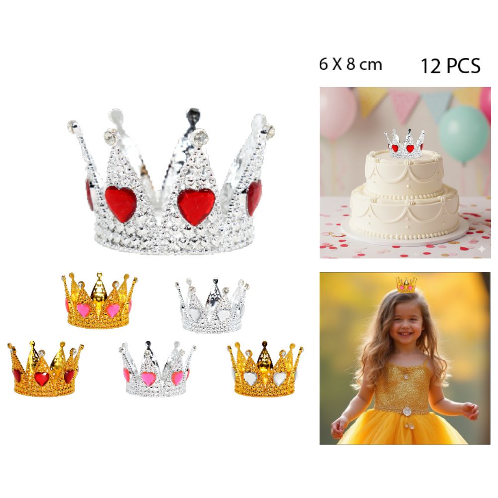 MINI CORONA DECORATIVA 6x8cm