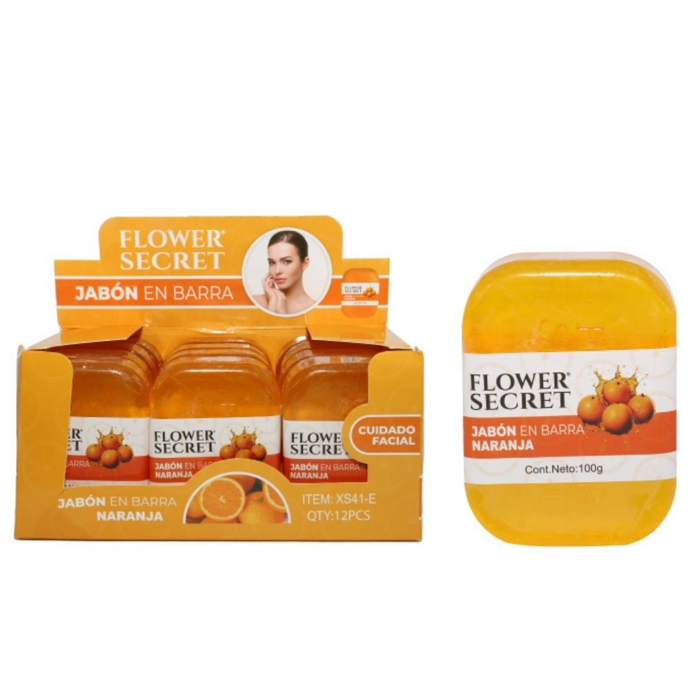 JABÓN EN BARRA NARANJA 100 GR