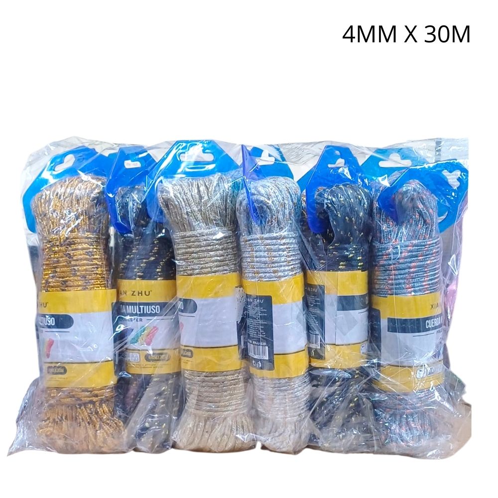 CUERDA MULTIUSO DE POLIÉSTER 4MM X 30M
