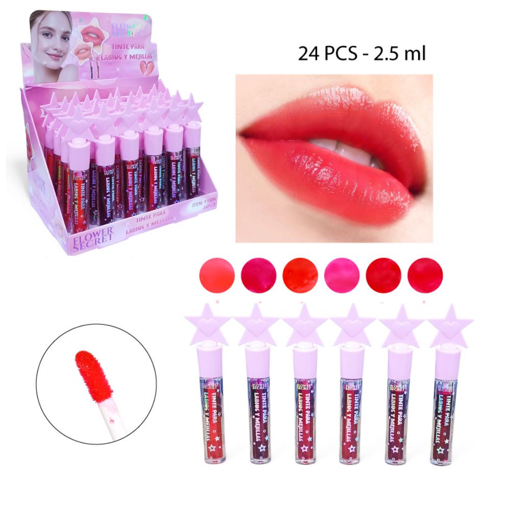 LABIOS Y MEJILLAS LÍQUIDO EFECTO TINTA 2.5ML