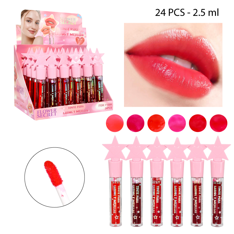 LABIOS Y MEJILLAS LÍQUIDO EFECTO TINTA 2.5ML