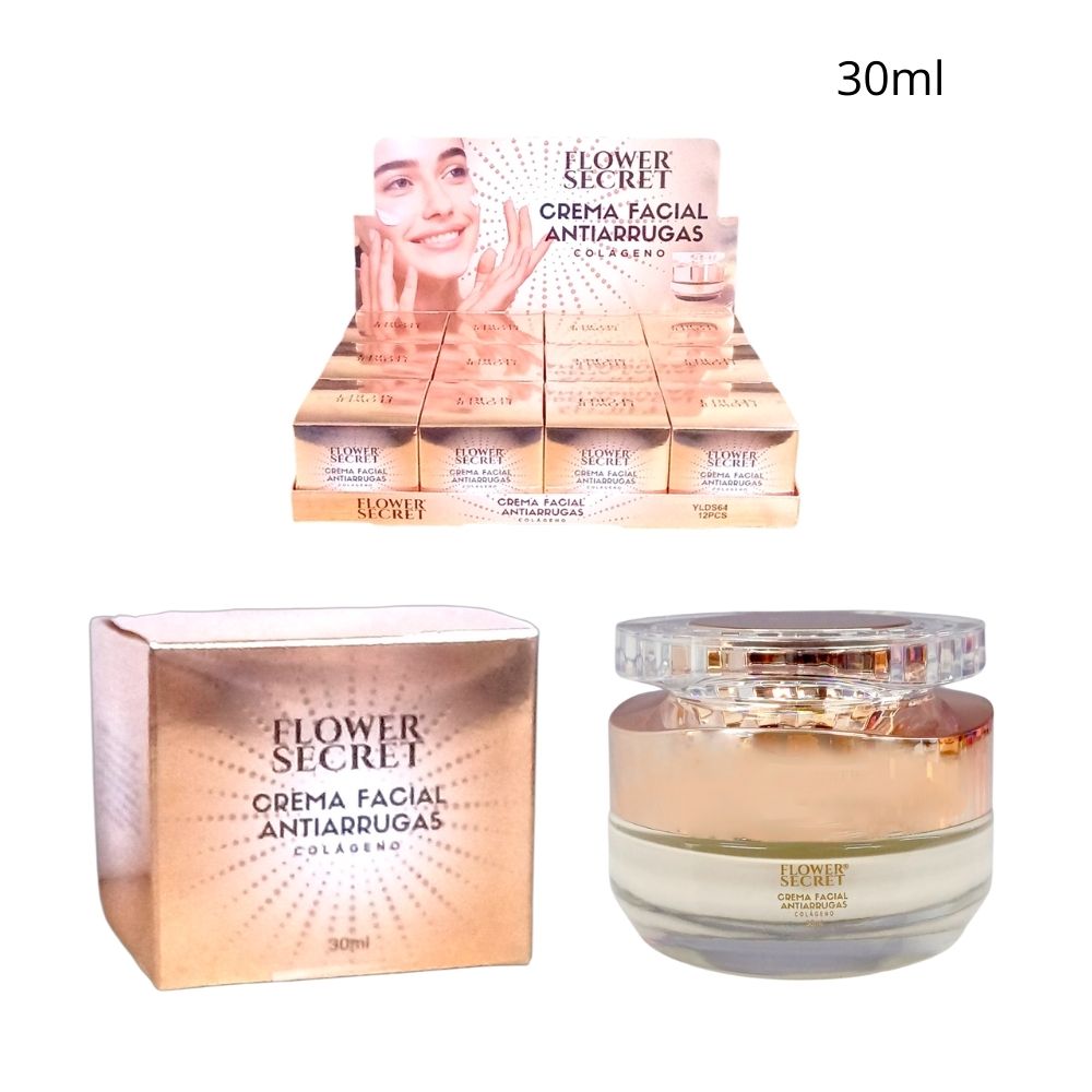 CREMA FACIAL ANTIArrugas con colágeno 30ml