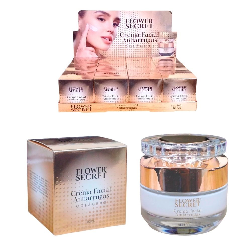 CREMA FACIAL ANTIArrugas con colágeno 50ml