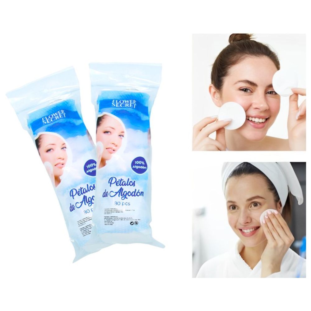 PÉTALOS DE ALGODÓN DESECHABLE 80PCS