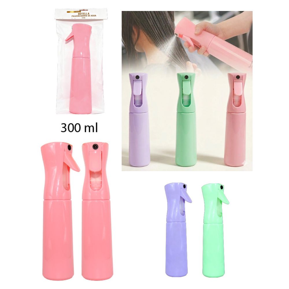 BOTELLA SPRAY COLORES SURTIDOS 300ML