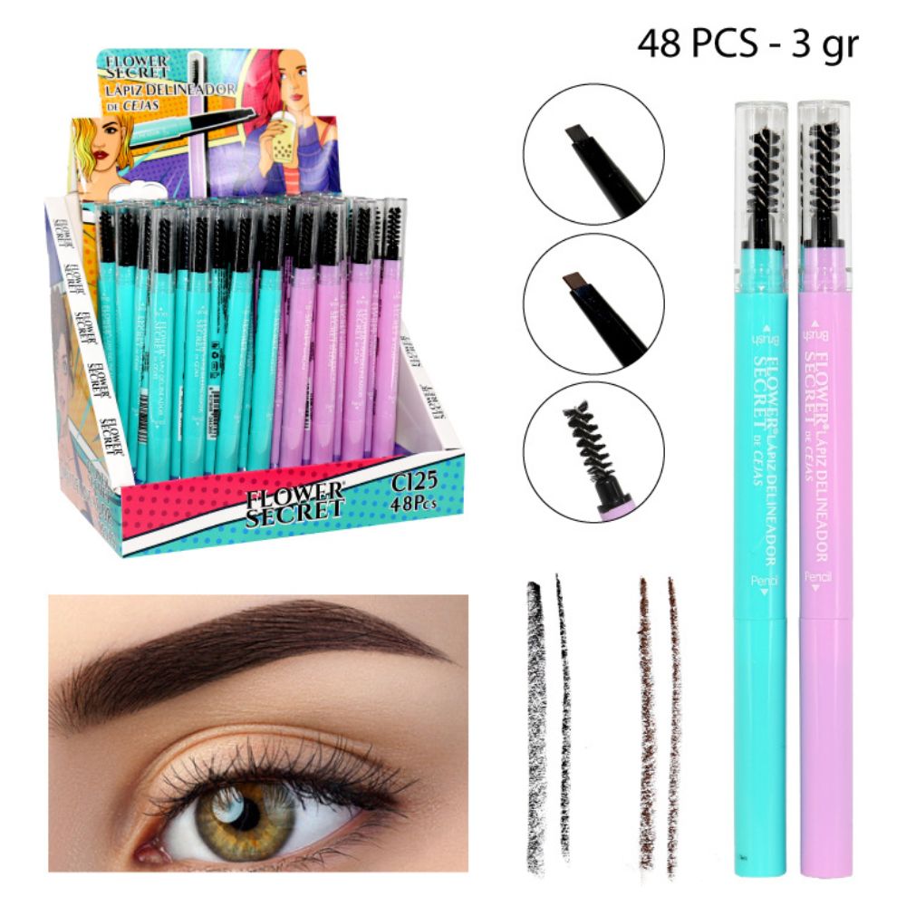 LAPIZ DELINEADOR DE CEJAS CON CEPILLO 3G