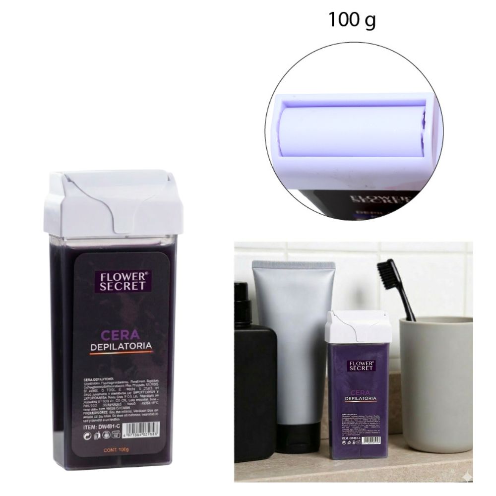 CERA DEPILADORA DE RESINA ROLL-ON 100G