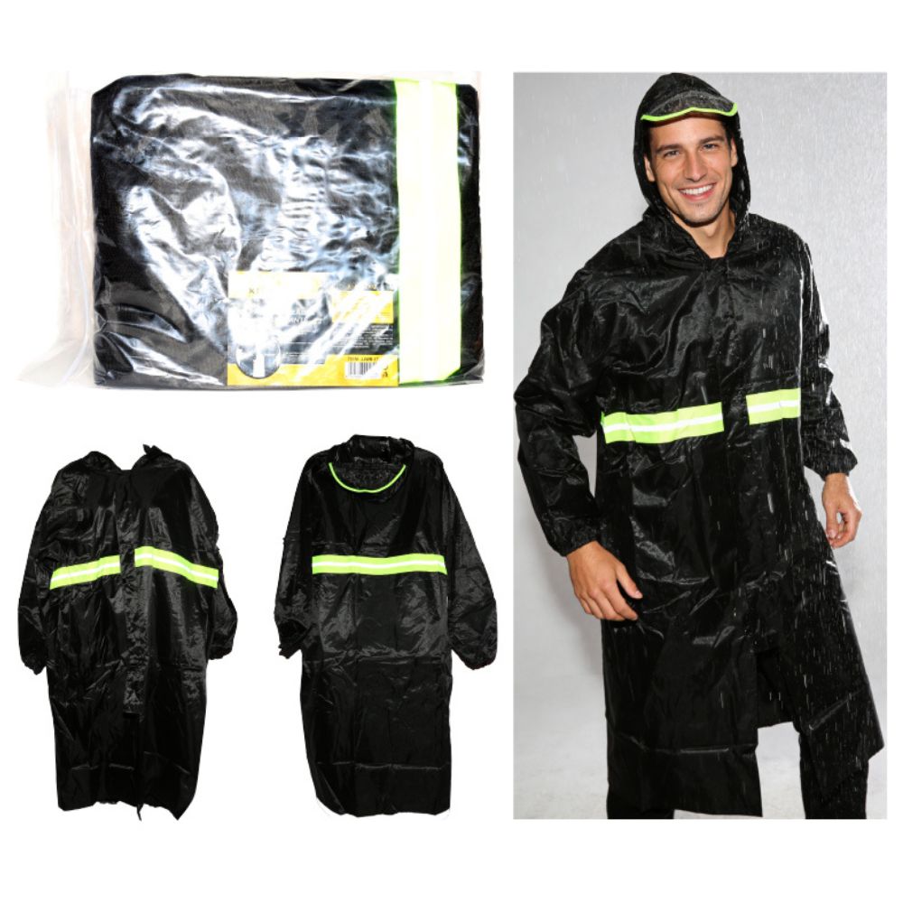 CAPA IMPERMEABLE  CON TIRA REFLECTANTE 1PCS
