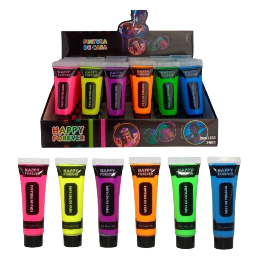 PINTA CARAS COLORES NEÓN 14ml