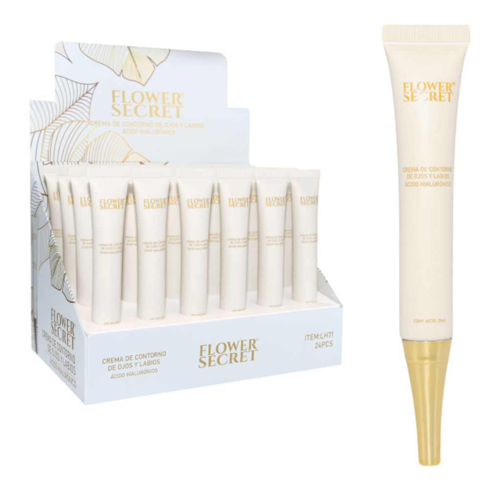 CONTORNO DE OJOS Y LABIOS CON áCIDO HIALURÓNICO 25ML