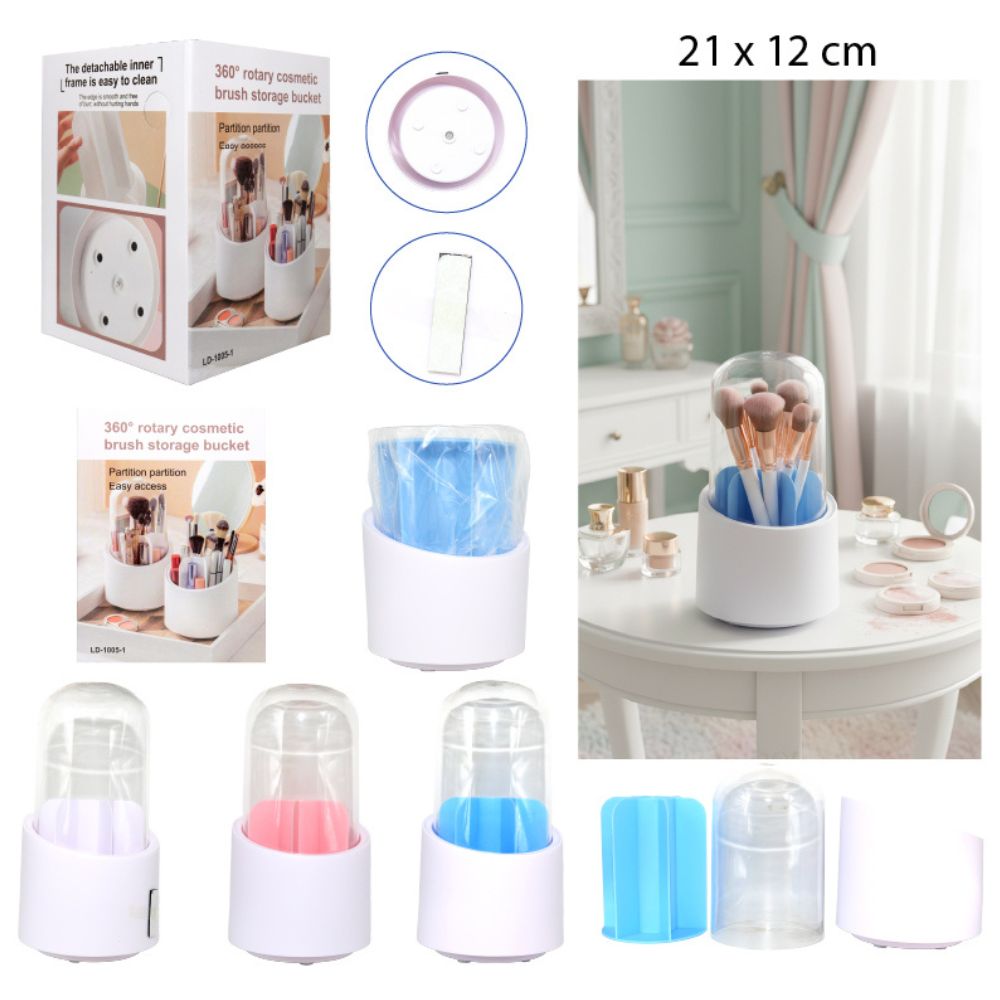 ORGANIZADORA GIRATORIO PARA BROCHAS 21x12cm