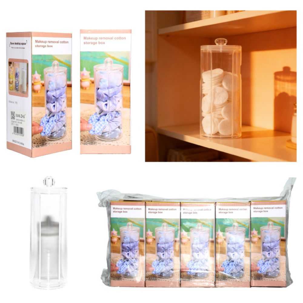 ORGANIZADOR DE ACRÍLICO PARA ALGODÓN O COLET 6.7X19CM