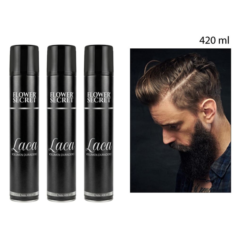 LACA PARA CABELLO VOLUMEN DURADERO 420ML