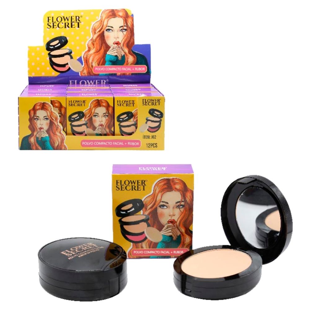 POLVO COMPACTO MÁS RUBOR 30g