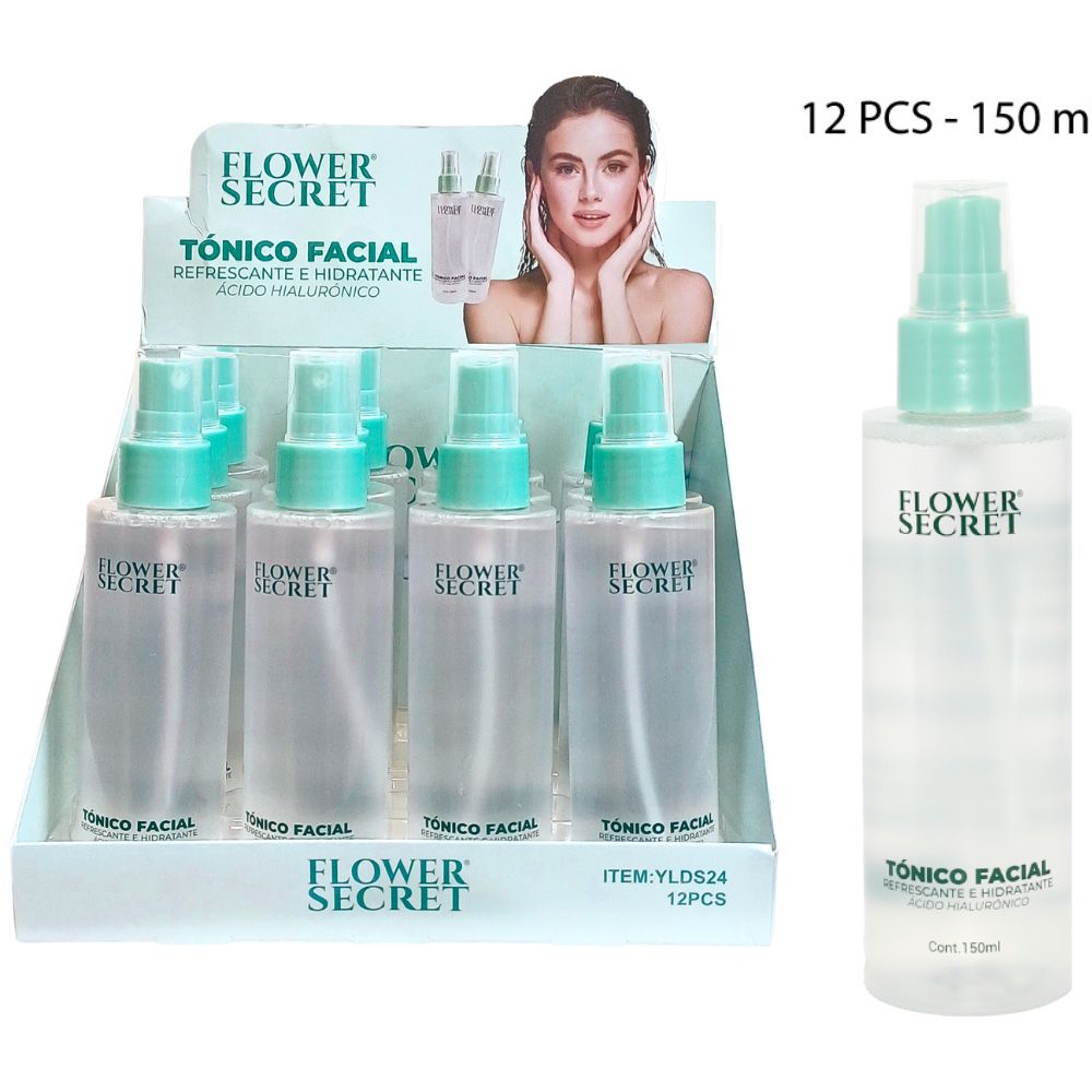 TÓNICO FACIAL HIDRATANTE CON ÁCIDO HIALURÓNICO 150ML