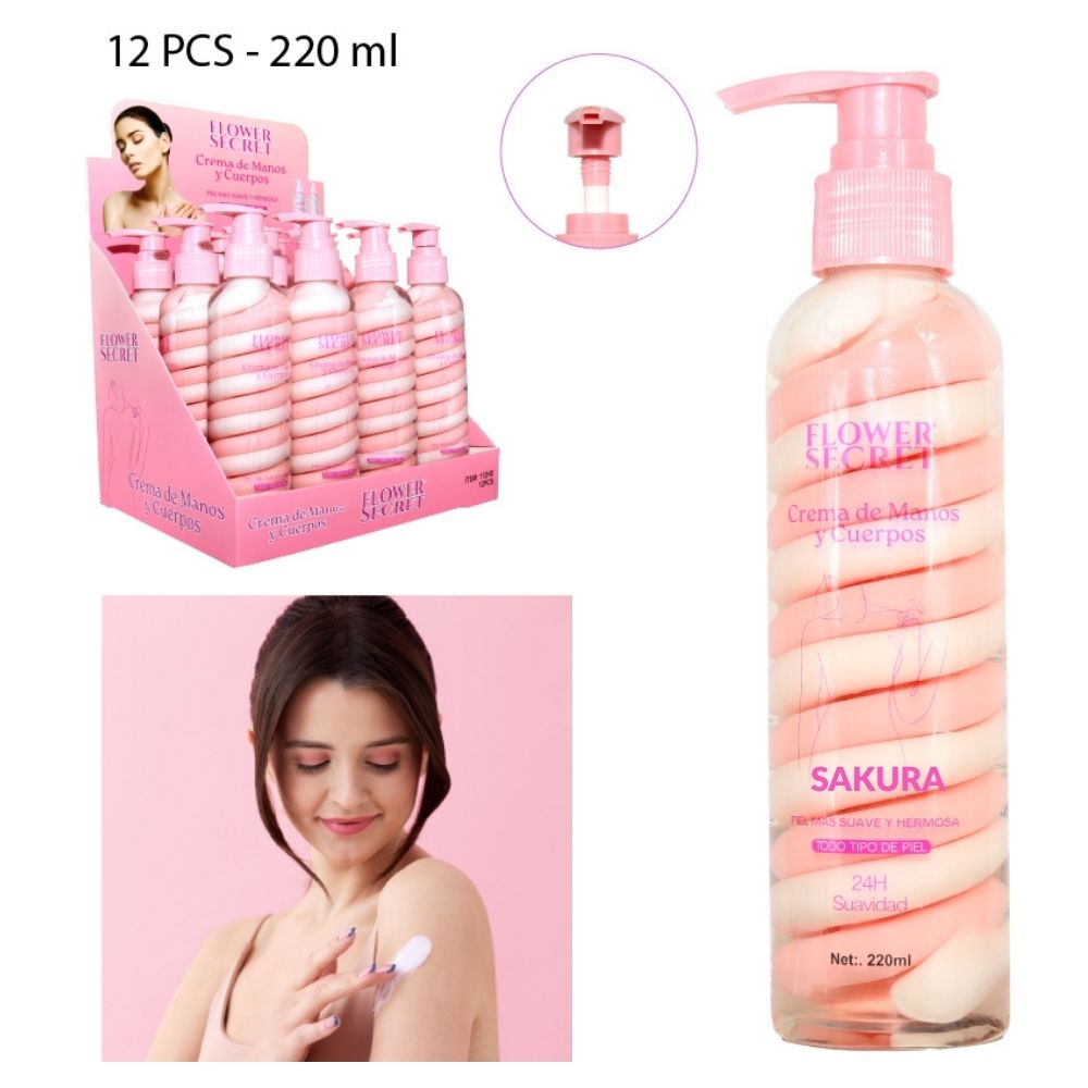 CREMA DE MANOS Y CUERPO 220ML