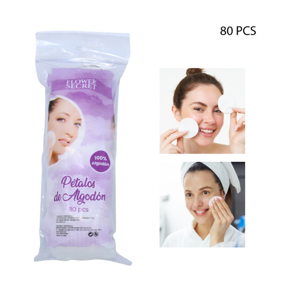PÉTALOS DE ALGODÓN DESECHABLE 80PCS