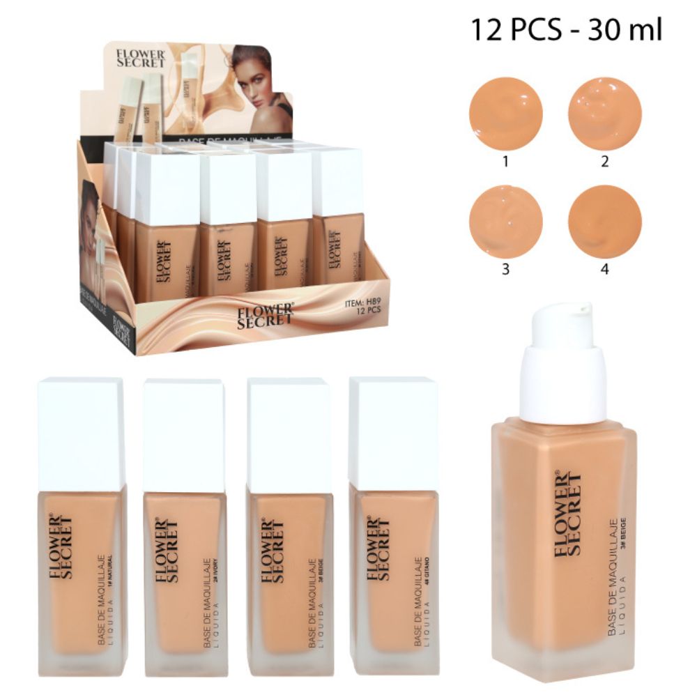 BASE DE MAQUILLAJE LÍQUIDO 30ML