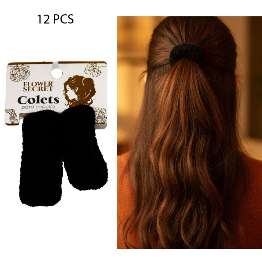 COLETS PARA EL CABELLO 12PCS