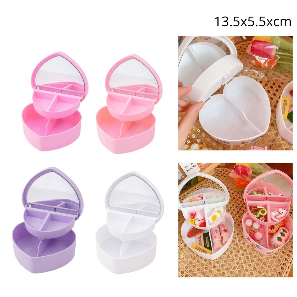 CAJA ORGANIZADORA PARA JOYAS PEQUEÑA 13.5x5.5cm