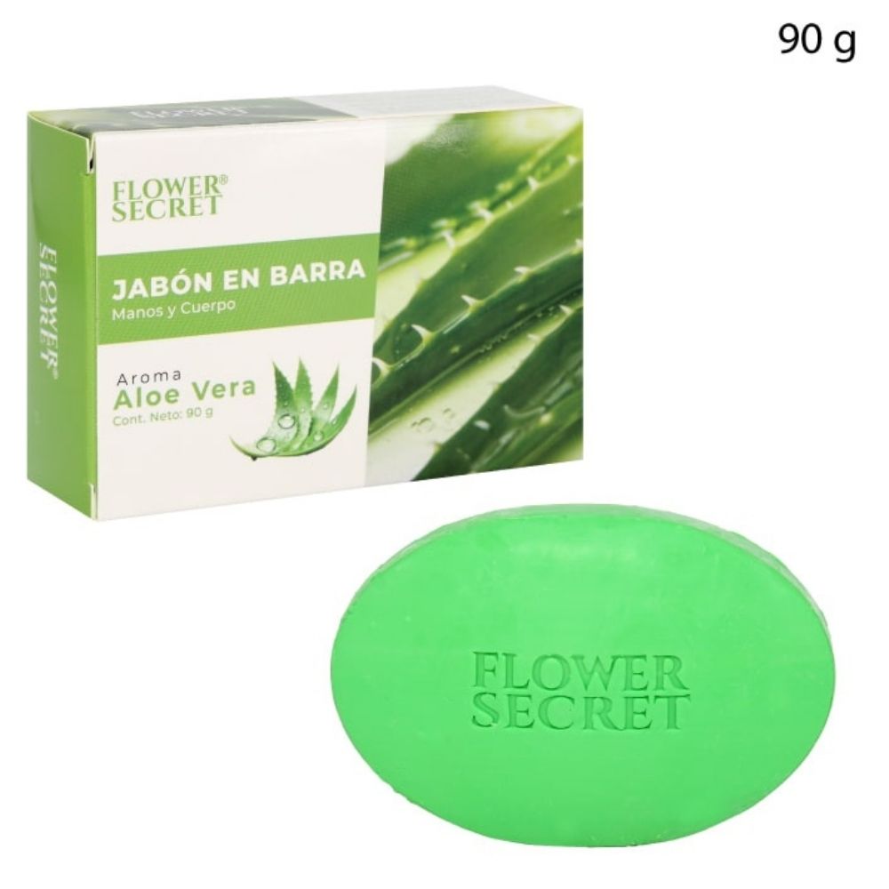 JABÓN EN BARRA AROMA aloe vera 90G