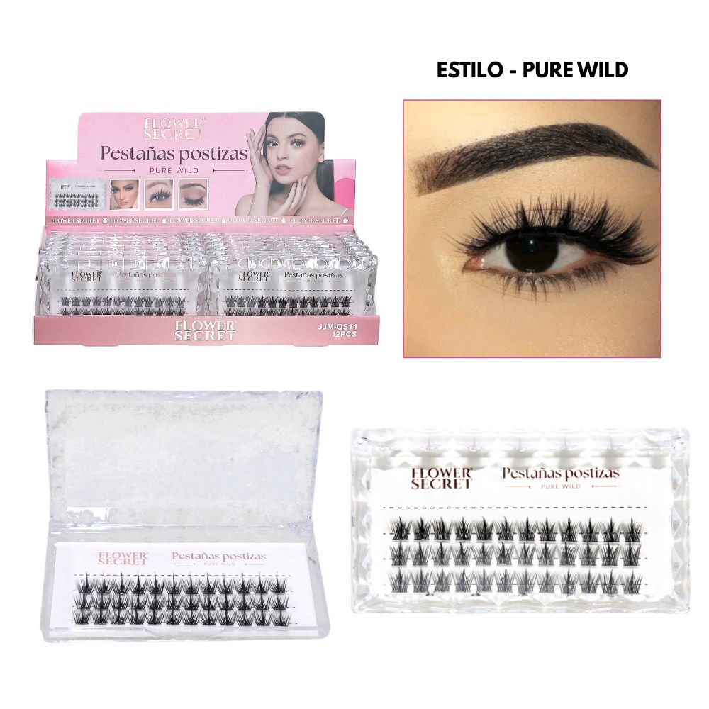PESTAÑAS POSTIZA ESTILO -PURE WILD