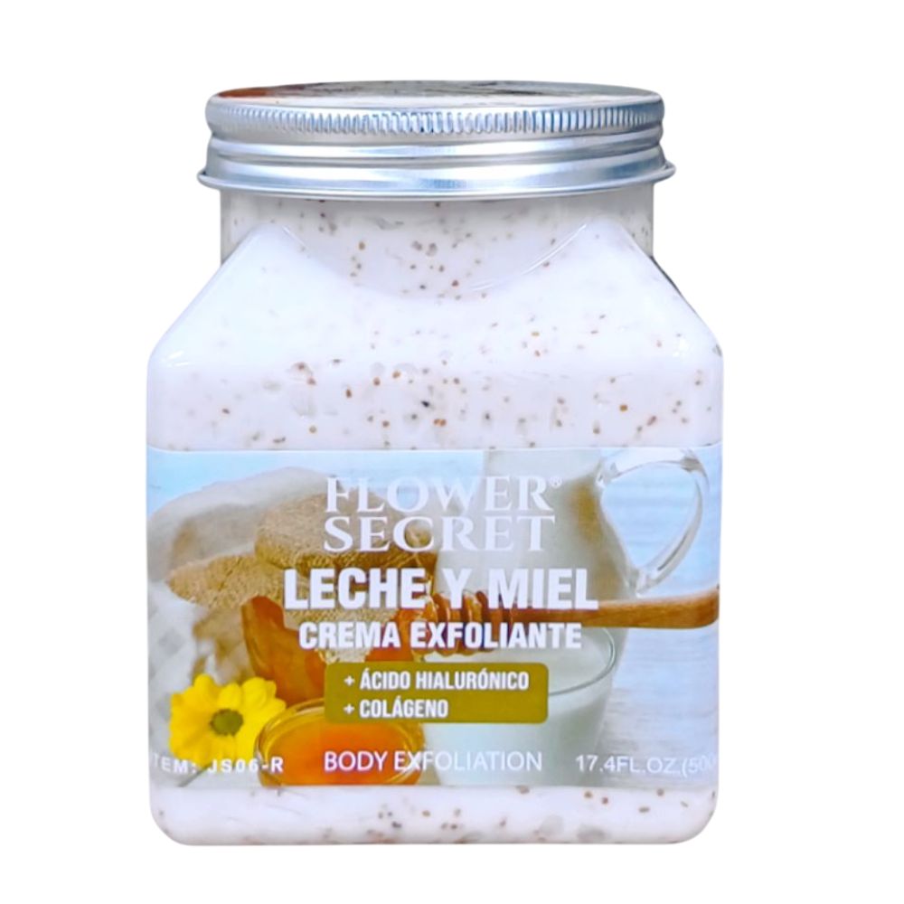CREMA EXFOLIANTE CORPORAL LECHE Y MIEL 500ml