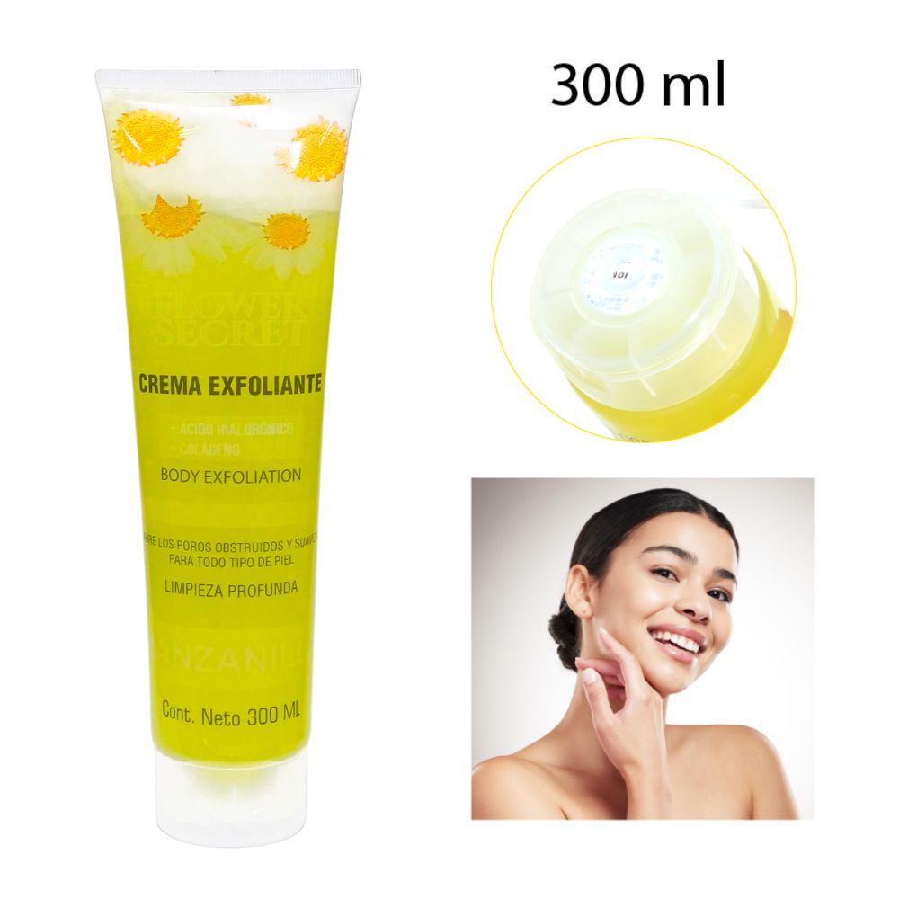 EXFOLIANTE CORPORAL AROMA MANZANILLA 300ML