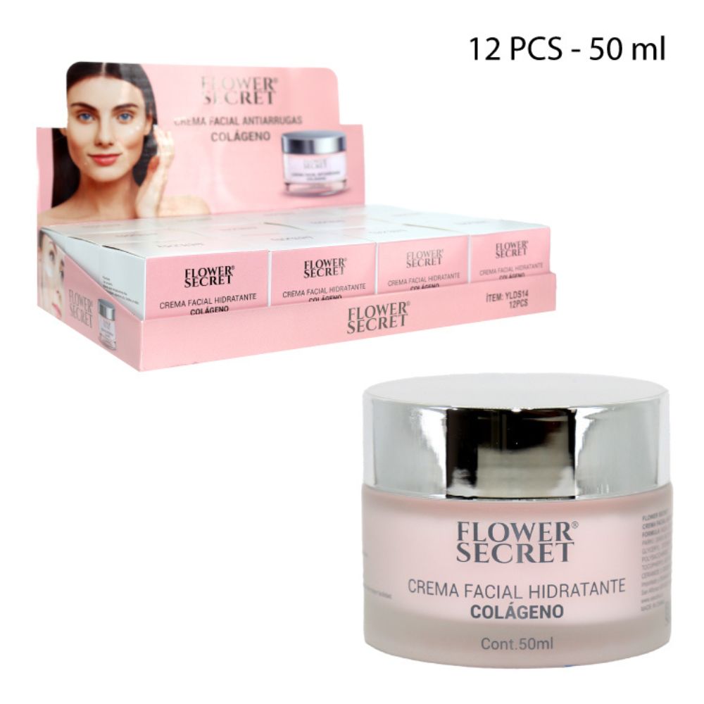CREMA FACIAL HIDRATANTE CON COLÁGENO 50ML