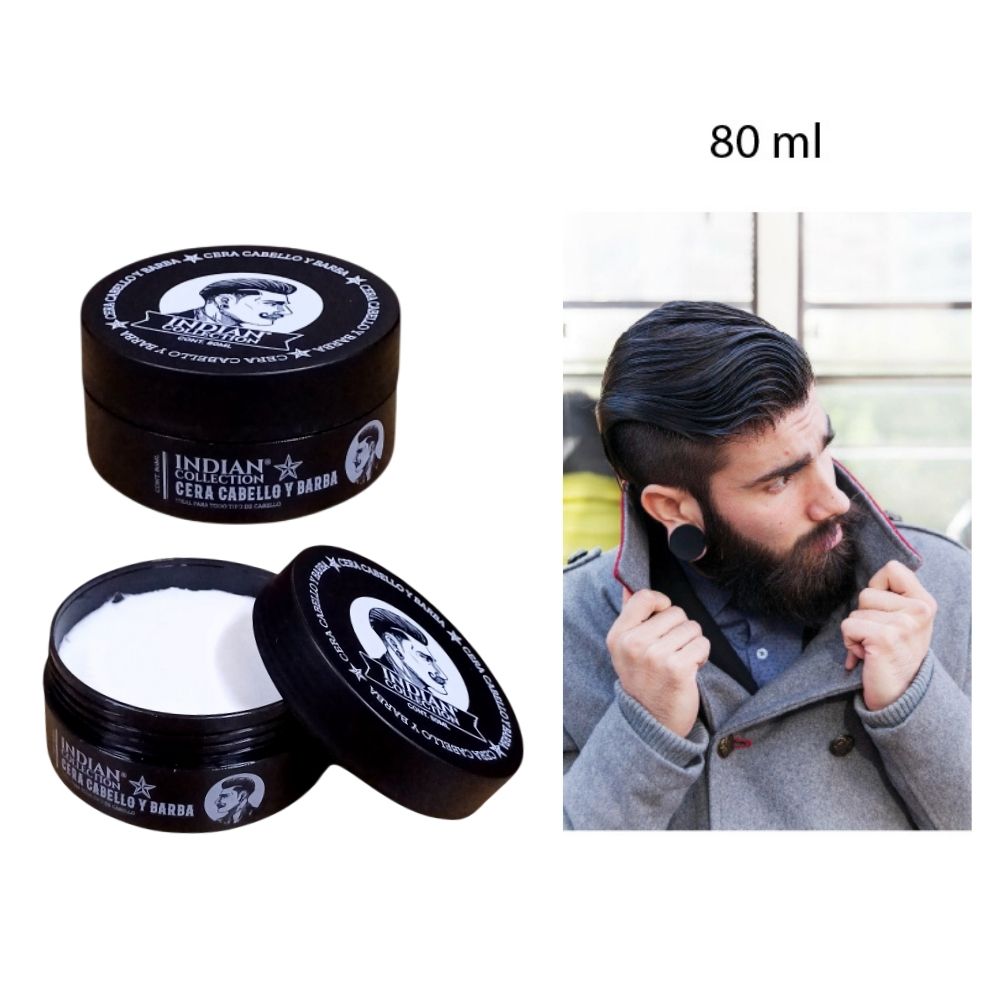 CERA CAPILAR PARA CABELLO Y BARBA 80ML