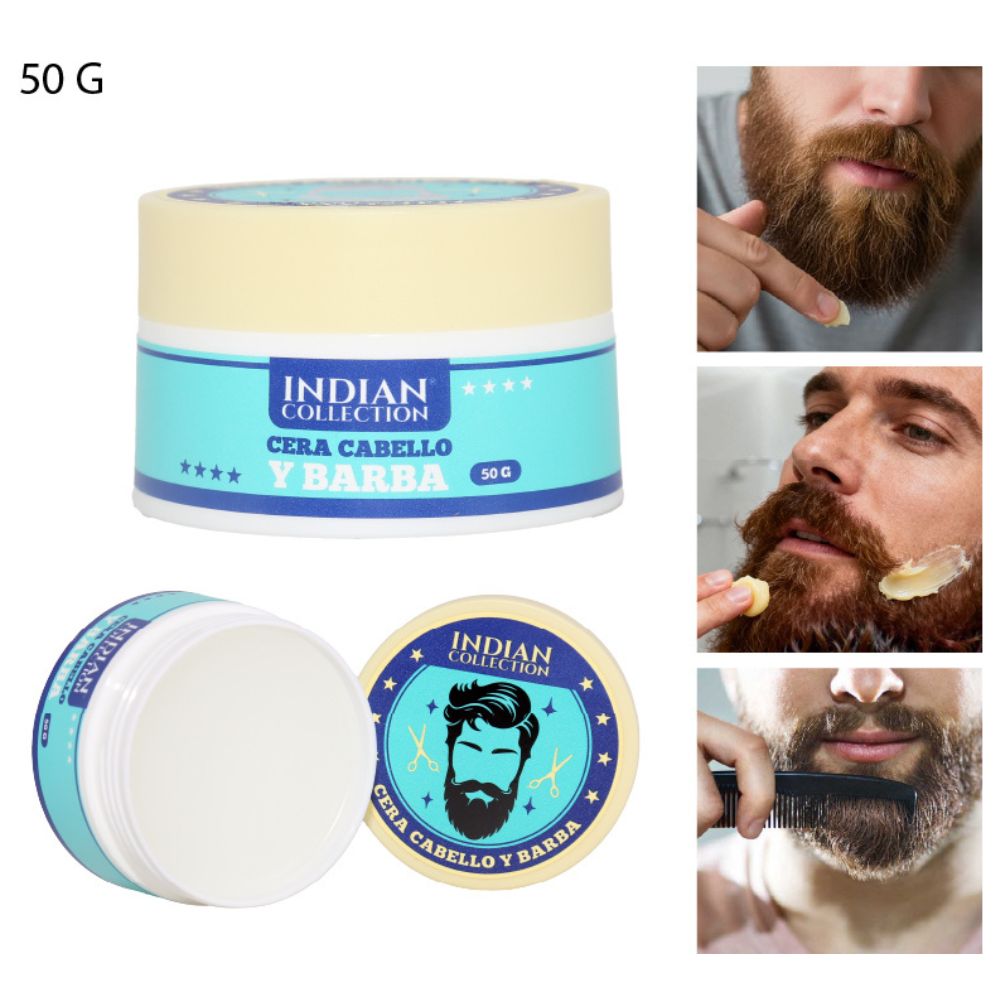 CERA CAPILAR PARA CABELLO Y BARBA 50G