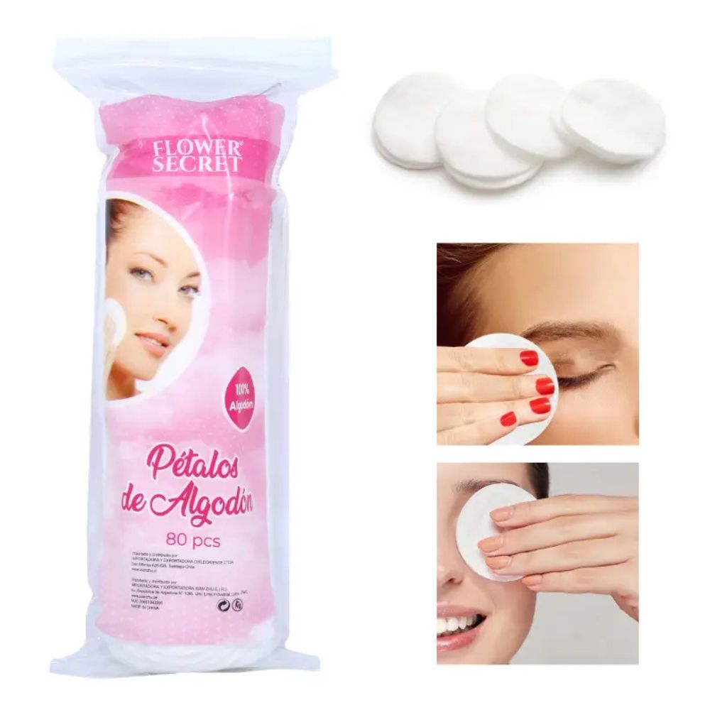 PÉTALOS DE ALGODÓN 80PCS