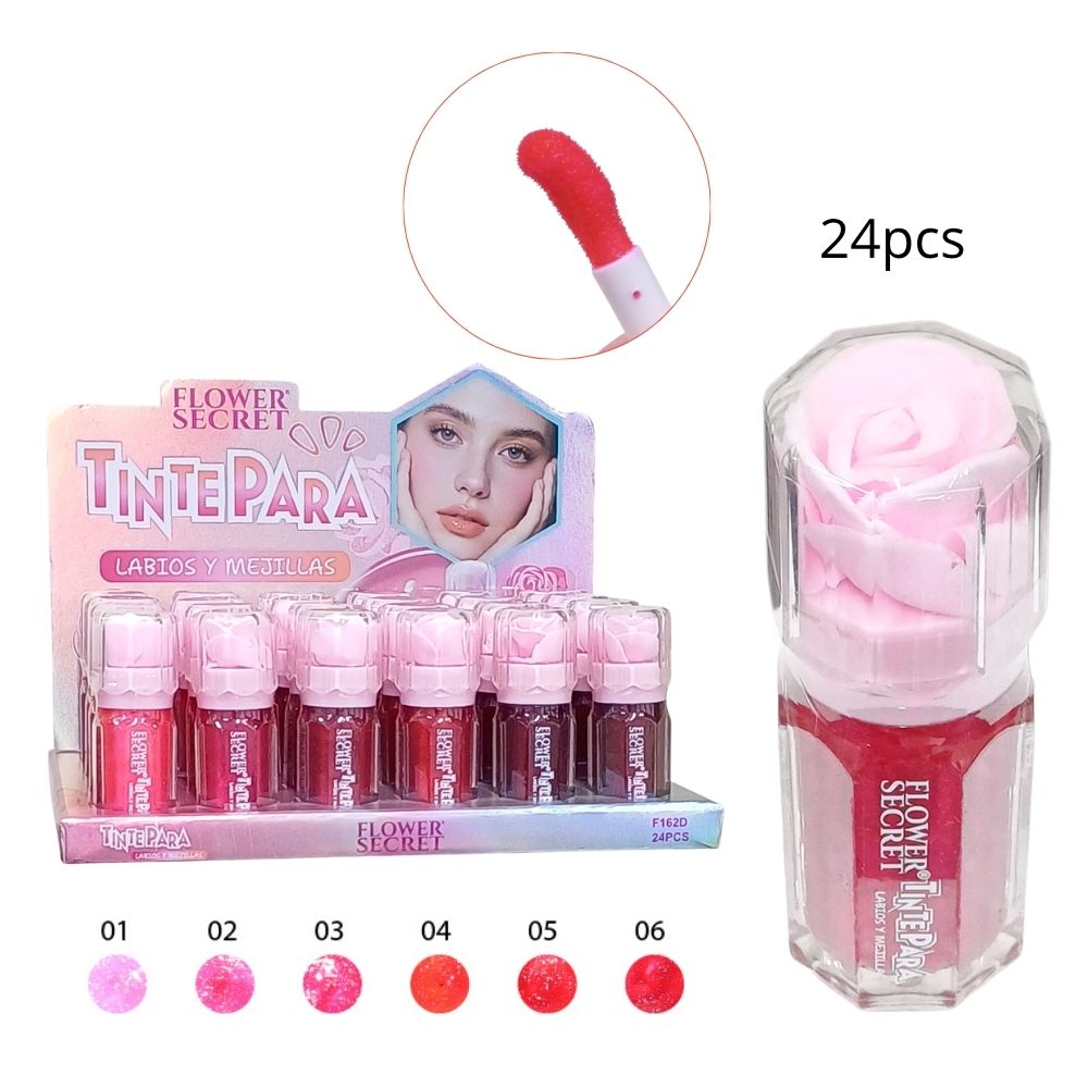 LABIAL LÍQUIDO efecto tinta 24PCS - 10ml