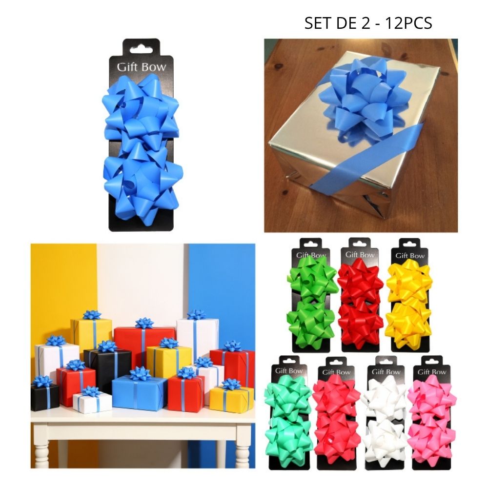 MOÑO PARA REGALO SET DE 2 PCS