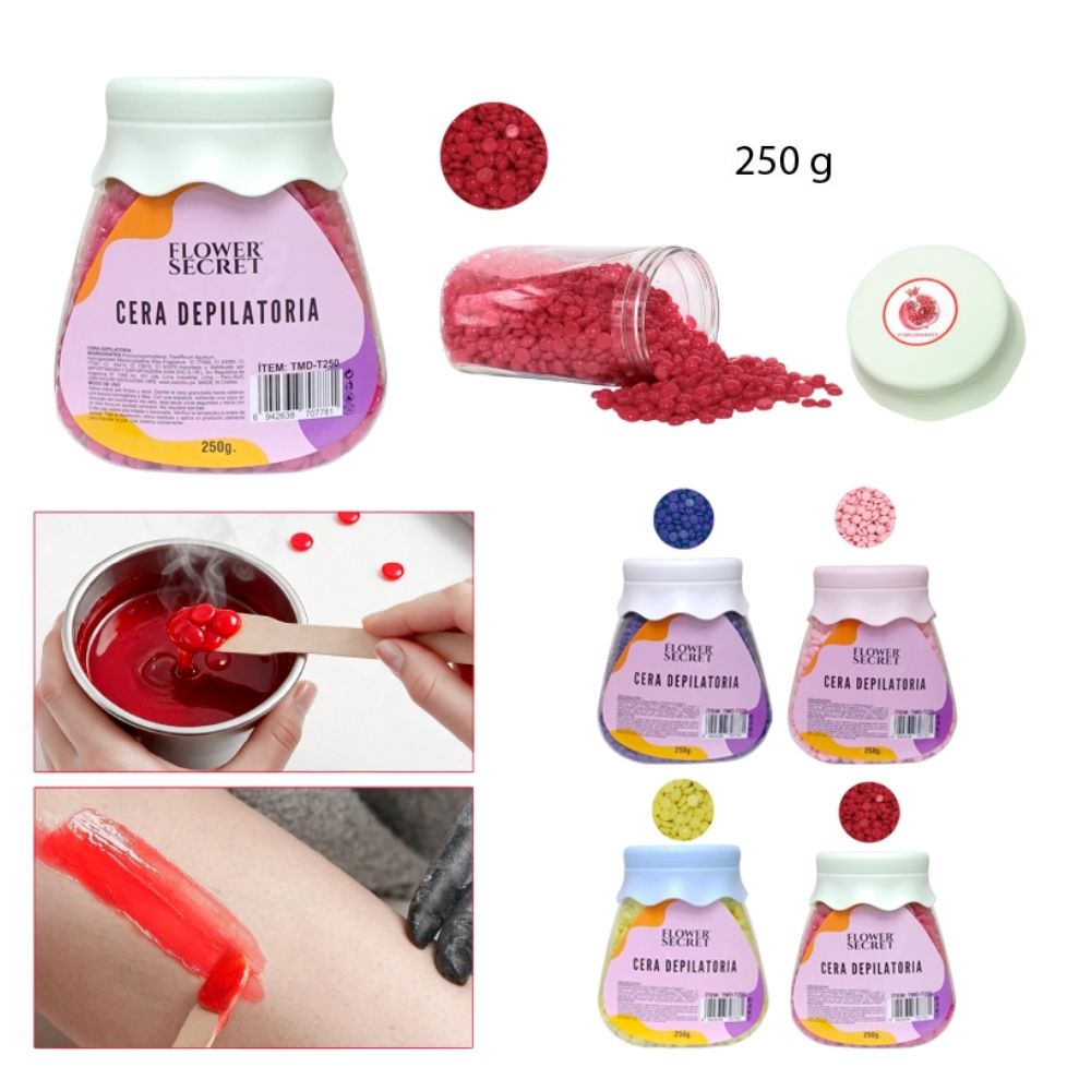 CERA DEPILATORIA GRANULADA 250G
